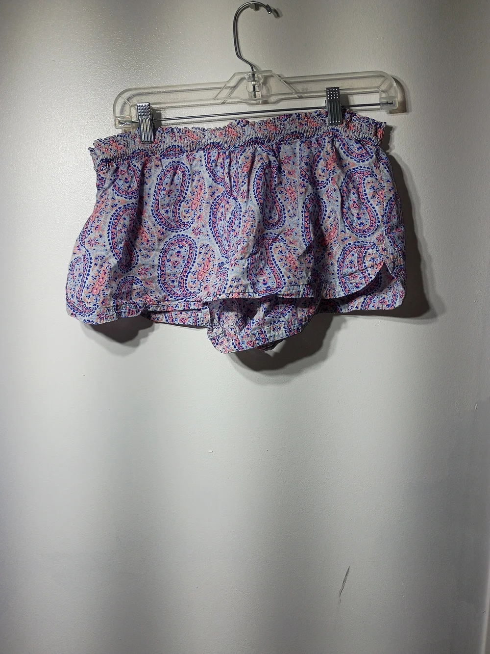Victoria's Secret Pink  Paisley Ruffle Sleep Shorts